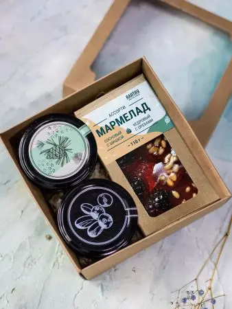 Подарочный набор «С клюквой» Подарочный набор «С клюквой»